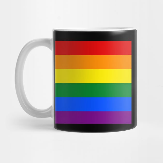 Pride rainbow flag by valentinahramov